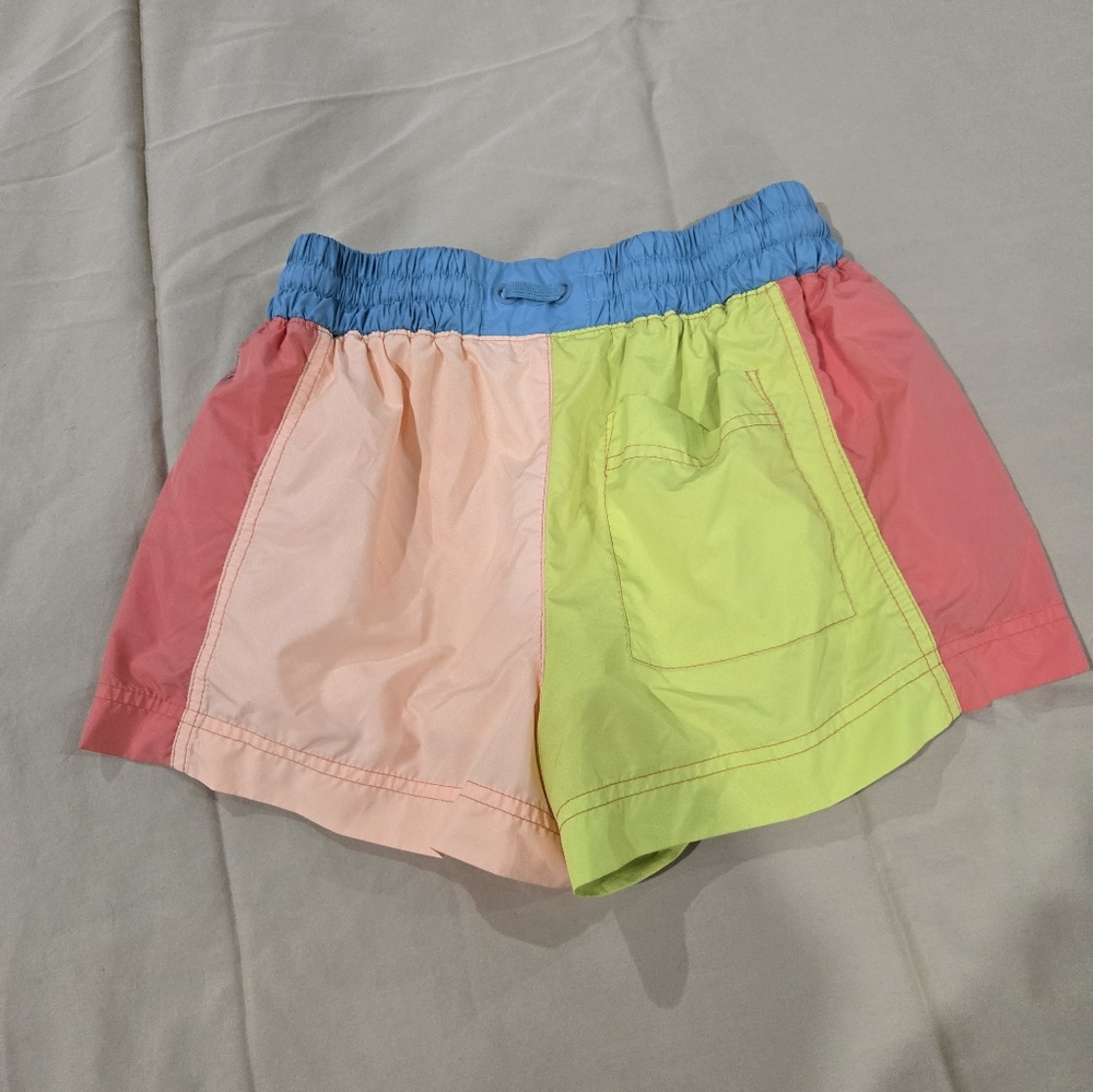 Free People FP Movement Invigorate Shorts Color-Block Lime Combo Size XS - Picture 3 of 5